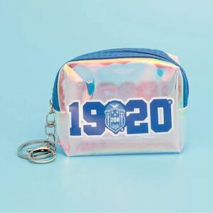 Shimmer & Shield: The ZPB Iridescent Zipper Pouch Keychain